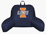 Illinois Fighting Illini Coordinating NCAA Bedrest Pillow from Kentex