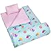 Wildkin Kids Sleeping Bags for Boys and Girls, Measures 57 x 30 x 1.5 Inches, Cotton Blend Materials Sleeping Bag for Kids, Ideal Size for Parties, Camping & Overnight Travel (Birdie)