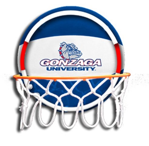 Neon Basketball Light Gonzaga