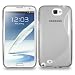Custodia ORIGINALE Grigia "Le S" Premium di MUZZANO per SAMSUNG GALAXY NOTE 2 / N7100 + 3 UltraClear Pellicole proteggi-schermo per SAMSUNG GALAXY NOTE 2 / N7100