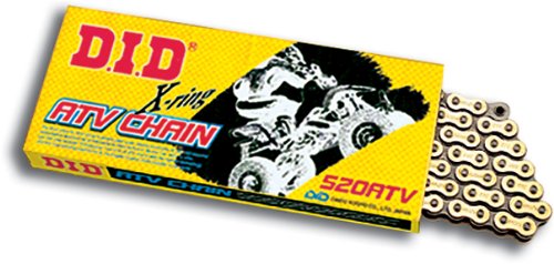DID 520ATV-98 Gold X-Ring Chain with Connecting Link