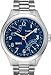 Timex Men's T2N507 Intelligent Quartz T Series Perpetual Calendar Blue Dial Bracelet Watch