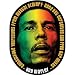 Search : Bob Marley - Emancipate Tricolor Decal - Sticker