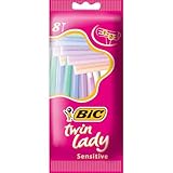 Bic Twin Lady Shavers - Pouch of 8