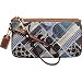 AUTHENTIC COACH DENIM/INDIGO SIGNATURE PATCHWORK WRISTLET 41460