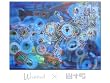 WishKid x 8&9 Acrylic on Canvas Painting HUGE "Face The Music"