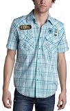 Modern Culture Young Men's Plaid Woven Shirt