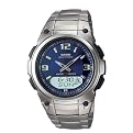 Men's Casio Atomic Time Casual Watch - Silver ( 9" )