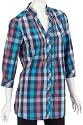 Esprit CUBE CHECK A21332 Damen Blusen