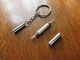 Mini Screwdriver Keychain, Great for Glasses, Emergencies, Hard to reach screws!