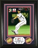 特価！80%OFF！WBC ワールドベースボールクラシック 09 日本ラウンドダルビッシュ有 大会コイン（24金加工）入フォトプラークPHOTO2099Kの画像