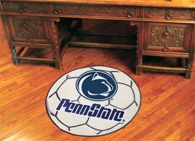 Buy Penn State Nittany Lions NCAA Soccer Ball Round Floor Mat (29) by Fan Mats