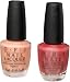 OPI Nail Polish, Skinny Dip'n In Lake Michg'n (W43), 0.5-Ounce & Silent Mauvie (H10) 0.5-Ounce