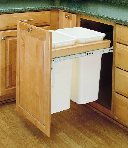 Rev-A-Shelf 50Qt Double Top Mount 18in wide