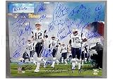 Patriots 2004 Team Signed Super Bowl 39 16x20 Entrance Photo