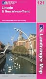 Lincoln and Newark-on-Trent (Landranger Maps) (OS Landranger Map)