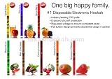 Luxury Lites Disposable E-Hookah Pomegranate Power Flavor 100% Tobacco-Free Hookah Pen