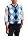 Nautica Men's Intarsia Argyle Vest Sweater