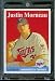 2007 Topps Heritage Baseball Card # 450 Justin Morneau Minnesota Twins - Mint Condition - In Protective Display Case