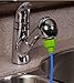 WaterDrills 10-foot Drain Snake Pressure Washer Cleaner Hair Drain Clog Remover Drain Relief with Sink Faucet Adapter