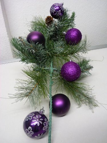 12 Weihnachtskugeln Christbaumkugeln