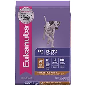 EUKANUBA Puppy Lamb and Rice Formula Puppy Food 15 Pounds EUKANUBA Puppy Lamb and Rice Formula Puppy Food 15 Pounds