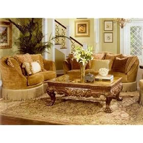 Hampton Collection Sofa With Love Seat