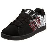 DC Men's Character Skate Shoe,Black/True Red/White,5 M