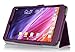 ProCase ASUS MeMO Pad 8 (ME181C) Case with Bonus Stylus Pen - Bi-Fold Stand Cover Case Exclusive for 2014 Version ASUS MeMO Pad 8 inch Tablet (ME181C), with Hand Strap, auto Sleep/Wake (Purple)