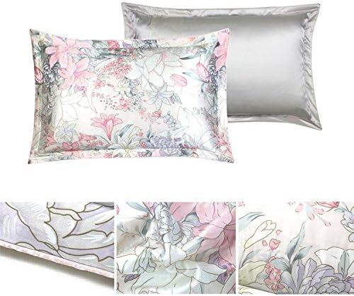 Lily, 100% Pure 25mm Mulberry Silk Facial & Hair Beauty Pillowcase, Standard/Queen Size£¬ one pillowcase included only