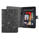 MiniSuit Leaf Folio Case Cover for Kindle Fire + Bonus LCD Cleaner