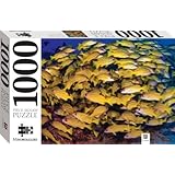 1000 Piece Jigsaw Puzzle Blue Striped Snappers