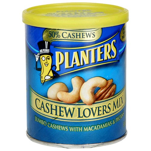 Planters Cashew Lovers Mix, 5.5-Ounce Canisters (Pack of 6) On Sale
