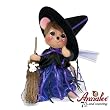 6" Purple Witch Mouse By Annalee
