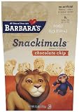 Barbara's Bakery Snackimals Animal Cookies, Chocolate Chip, 7.5-Ounce Bags (Pack of 6) Barbara's Bakery Snackimals Animal Cookies, Chocolate Chip, 7.5-Ounce Bags (Pack of 6)