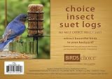Birds Choice Choice Insect Suet Logs - ( 4 ) 3 oz logs - B001R91JSK