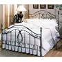 Hillsdale Furniture 167BQR Milano Bed, Antique Pewter