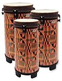 Remo 100 Series Key-Tuned Tubano Set of 3, Kinte Kloth Finish
