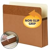 Smead Easy Grip Pocket - Letter, 3.5-Inch Expansion, 25 per Box (73208)