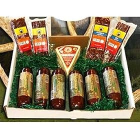 Buffalo, Elk and Venison Variety Snack Gift Box by Venison