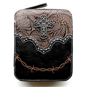 Bible Cover for Men or Women Large Western Designer