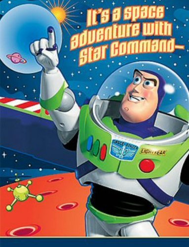 Buzz Lightyear Invitations, 8ct