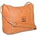 NBA Atlanta Hawks Pangea Tan Leather Women's Mini Top Zip Handbag