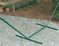 Castaway L-STECWG Large Steel Hammock Stand - Green