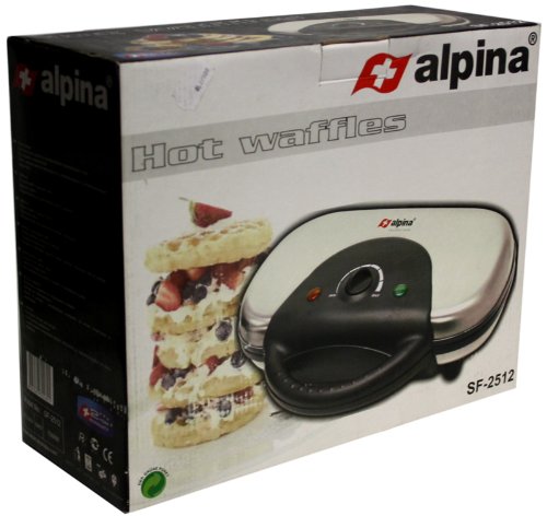 Alpina Doppel-Waffeleisen 1500W