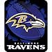 Baltimore Ravens 50x60 Plush Throw Blanket