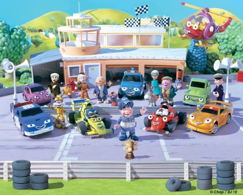 Walltastic Roary the Racing Car Designer Fototapete