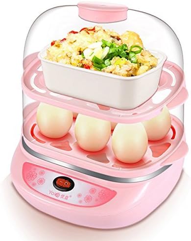 Multi-function Electric Two Layers 12Eggs Boiler Cooker Steamer Kitchen Cooking Tool by Yoice