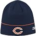 Search : Men`s Chicago Bears Coaches Knit Cuffless Hat