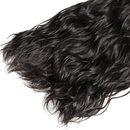 Goldenperfect Brazilian 100% Human Hair Natural Wave 3 Bundles Fast Shipping (18"18"18", Natural# - Virgin Color)